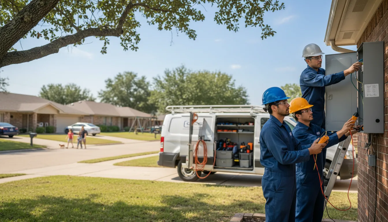 Certified electrician providing emergency electrical services in Wheeler, MI